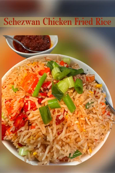 Schezwan Chicken Fried Rice